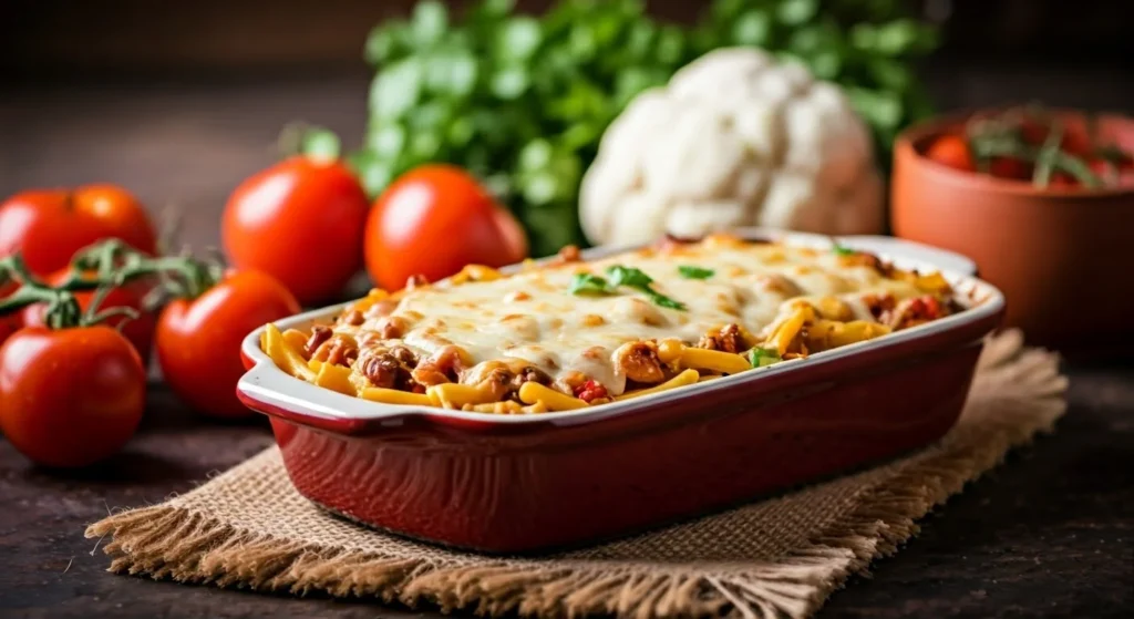 Mexican Pasta Bake 2 Mexican Pasta Bake