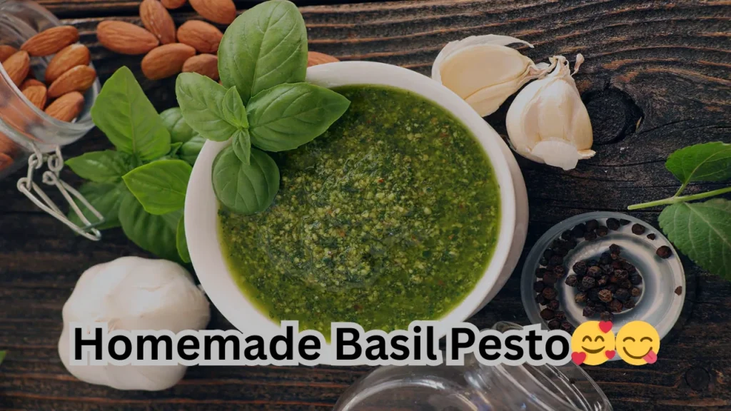 Homemade Basil Pesto
