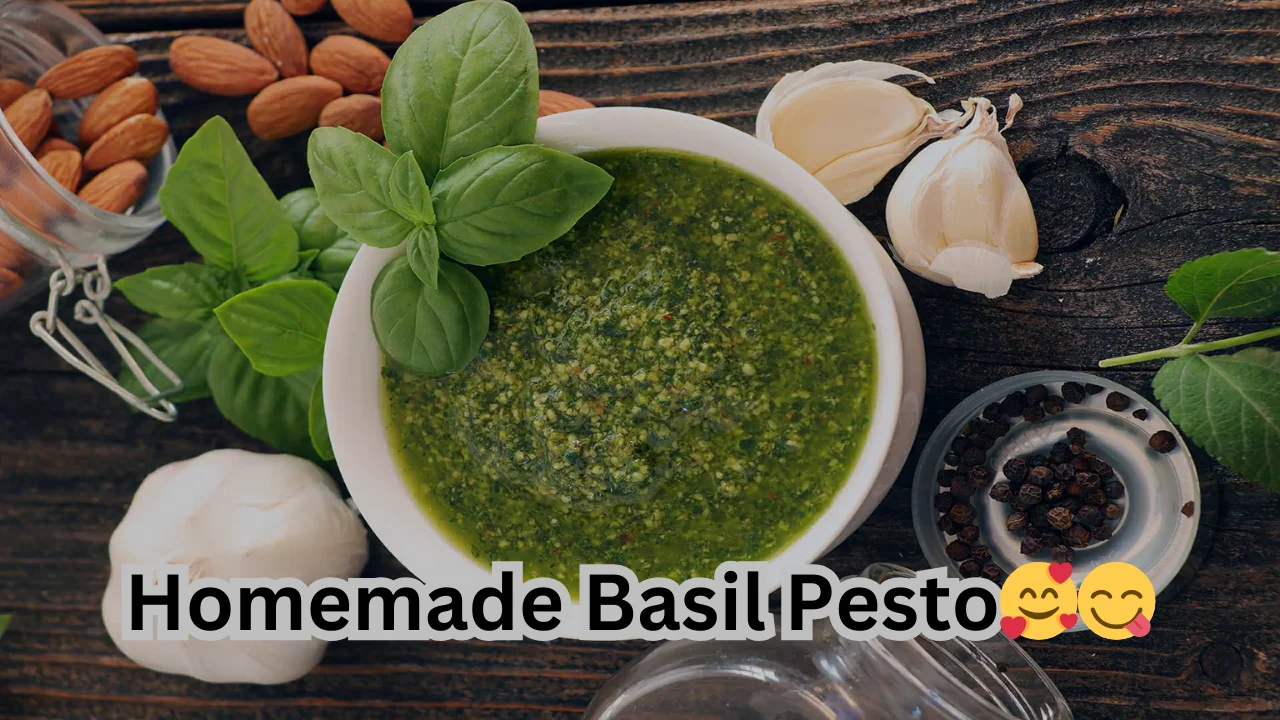Homemade Basil Pesto
