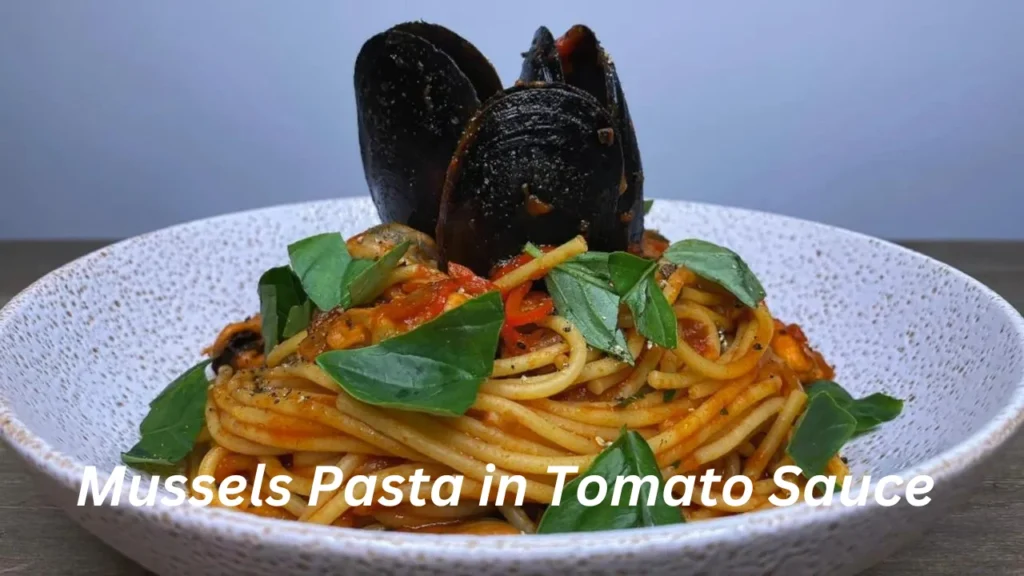 Mussels Pasta in Tomato Sauce