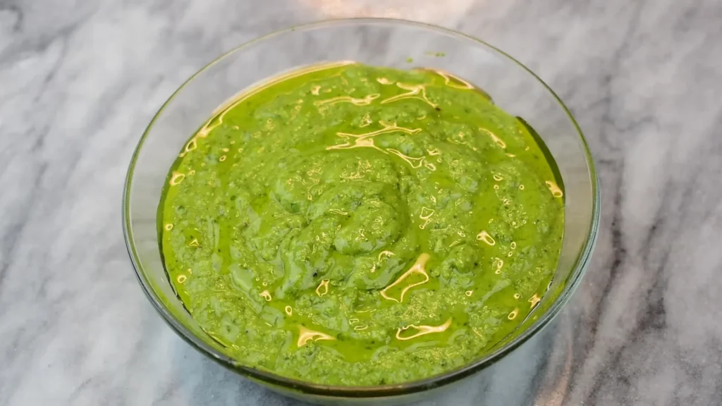 Homemade Basil Pesto Pasta 7 Make the Pesto
