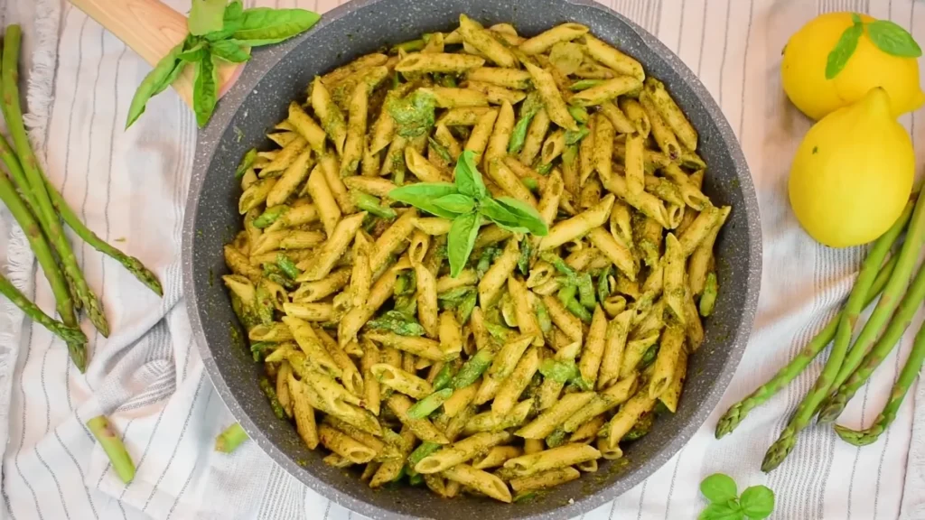 Homemade Basil Pesto Pasta 2 Homemade Basil Pesto Pasta