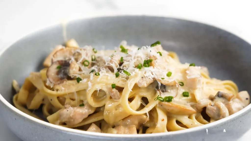 Lemon Chicken Mushroom Pasta 2 Lemon Chicken Mushroom Pasta