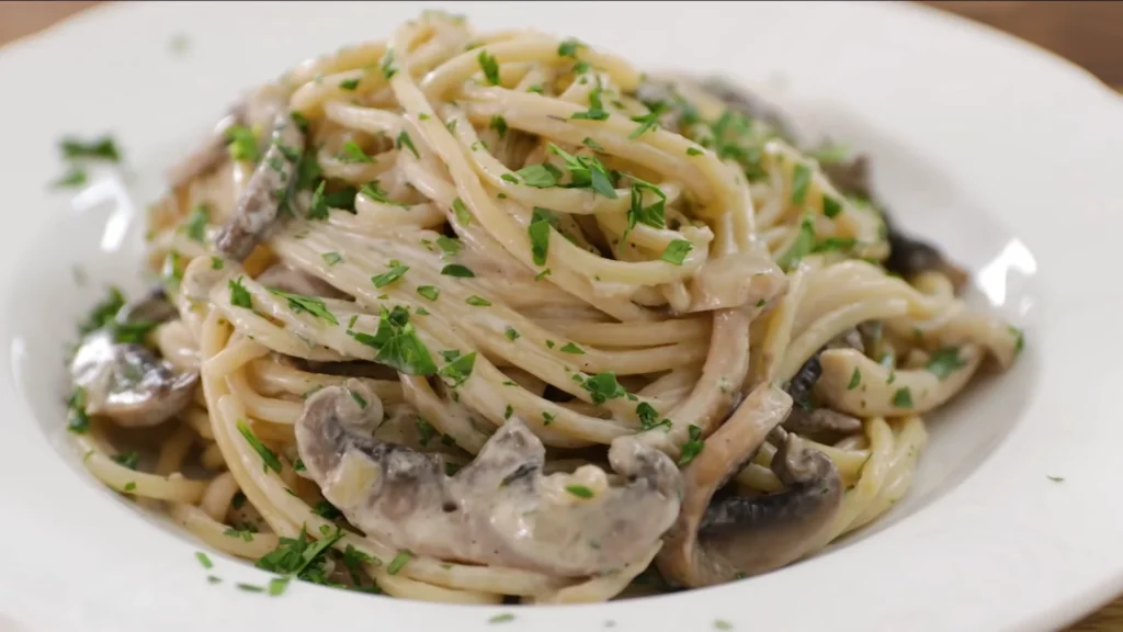 Sausage Mushroom Pasta 2 Sausage Mushroom Pasta