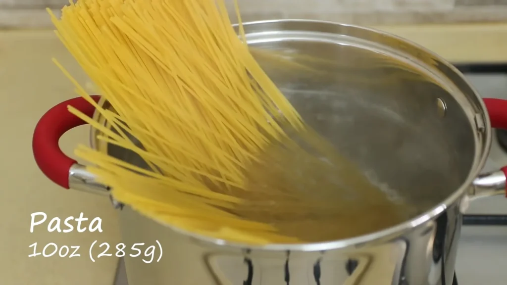 Sausage Mushroom Pasta 4 Cook the Pasta