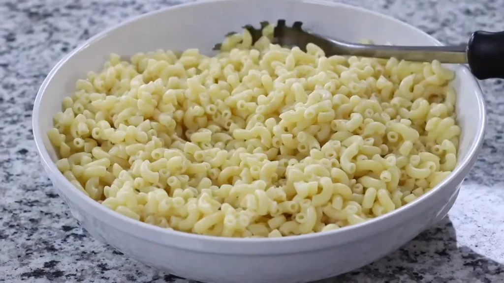 Macaroni Pasta Salad 4 Cook the Macaroni