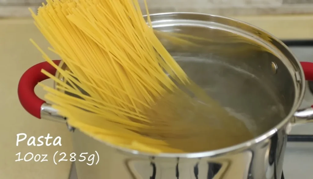 Garlic Mushroom Pasta 4 Cook the Pasta