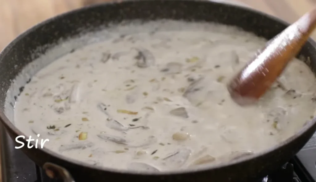 Garlic Mushroom Pasta 11 Toss in the Pasta
