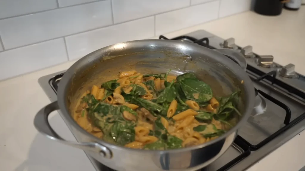 Chicken Mushroom Pasta 15 Combine the Pasta and Chicken
