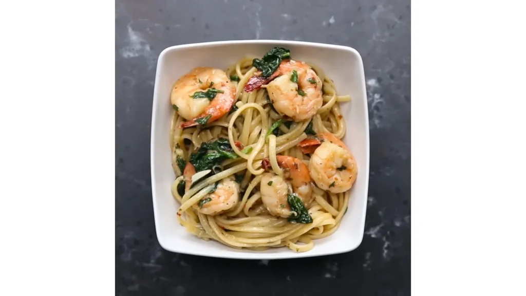 Lemon Garlic Shrimp Pasta 2 Lemon Garlic Shrimp Pasta