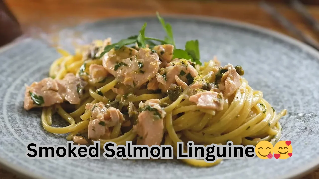 Smoked Salmon Linguine