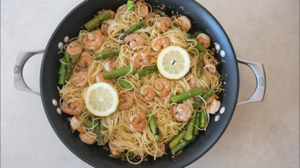 Lemon Asparagus Shrimp Pasta 2 Lemon Asparagus Shrimp Pasta