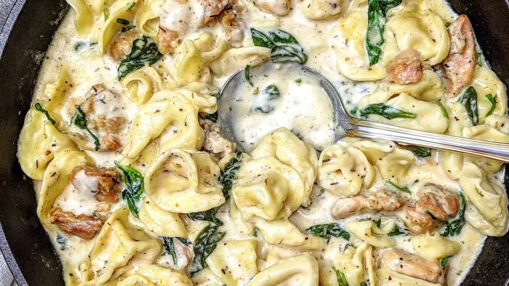 Chicken Tortellini Alfredo 14 Garnish Gala