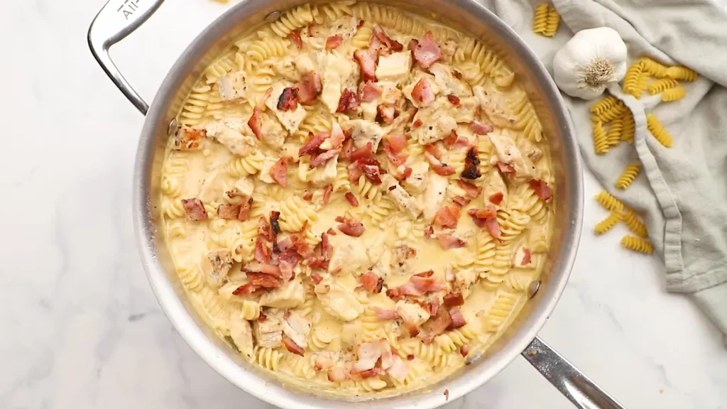 Chicken bacon ranch pasta 14 Serve Warm or Chilled Chicken Bacon Ranch Pasta