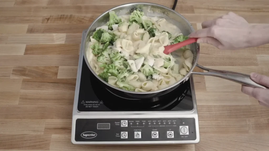 Chicken Broccoli Shells 11 Combine Everything