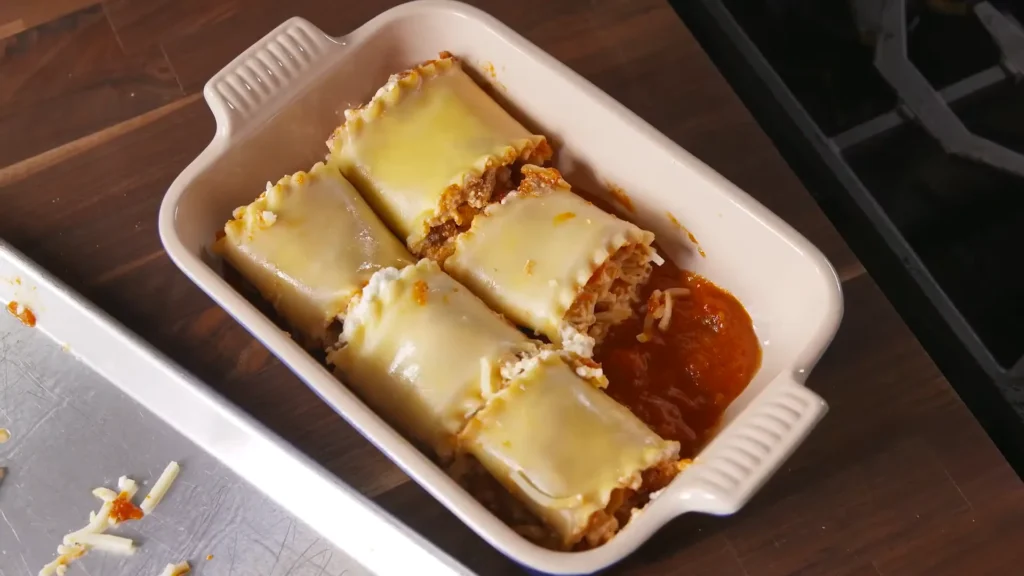 Chicken Parmesan Roll Ups 9 Bake the Roll Ups