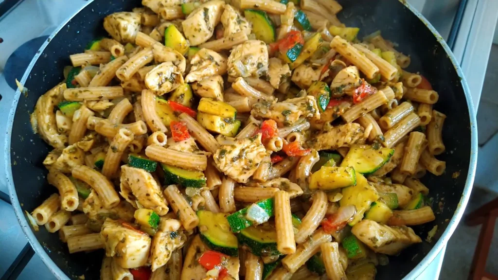 Chicken zucchini tomato pasta 12 Enjoy Chicken zucchini tomato pasta