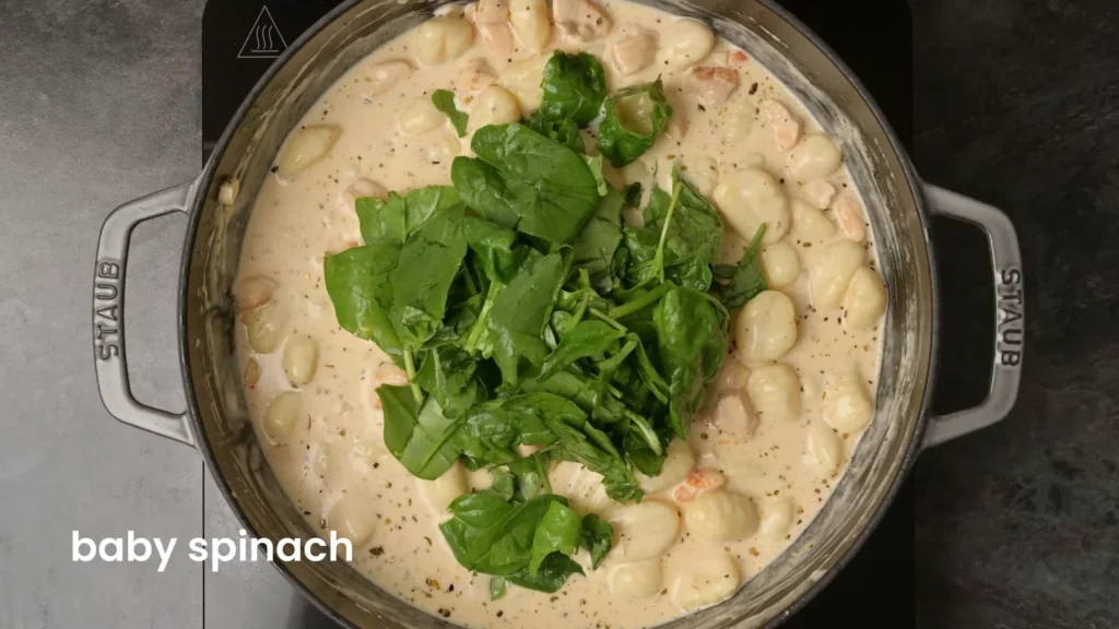 Add Spinach and Cheese