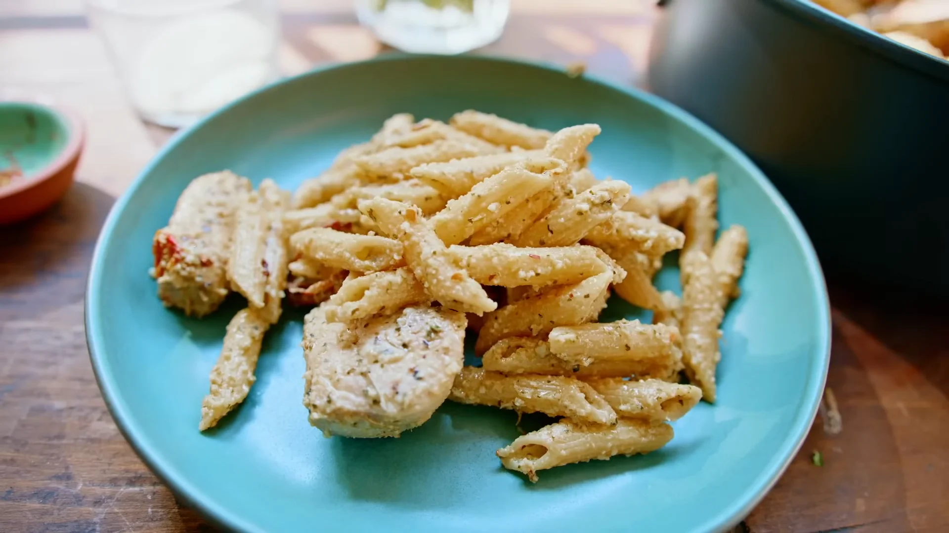 Chicken Pesto Pasta 2 Chicken Pesto Pasta