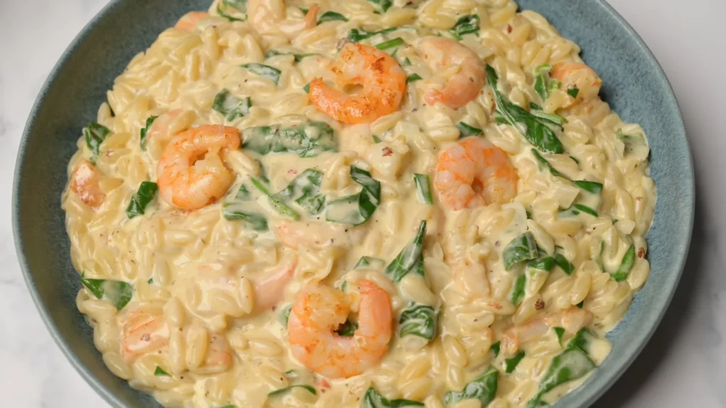 Lemon shrimp orzo 13 Serve Lemon shrimp orzo