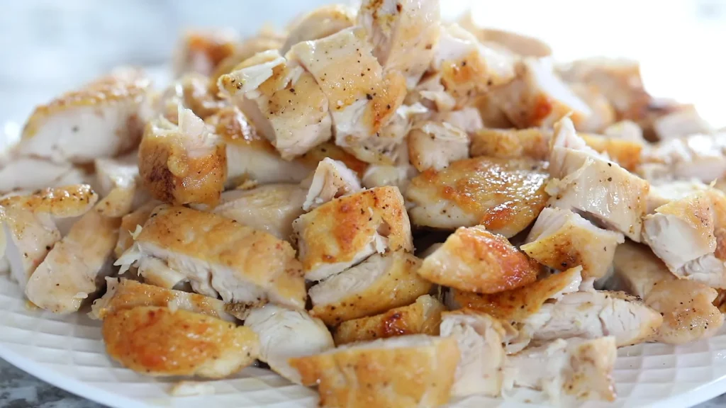 Tuscan chicken pasta 6 Sear the Chicken
