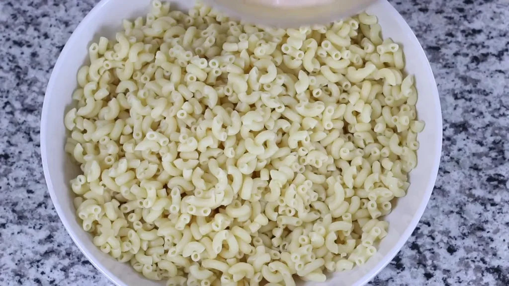 Macaroni Pasta Salad 8 Mix Everything Together