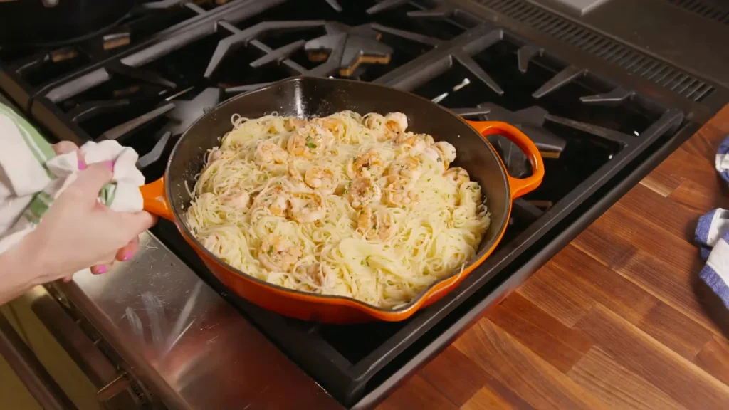 Easy Garlic Butter Shrimp Pasta 12 Toss with Pasta