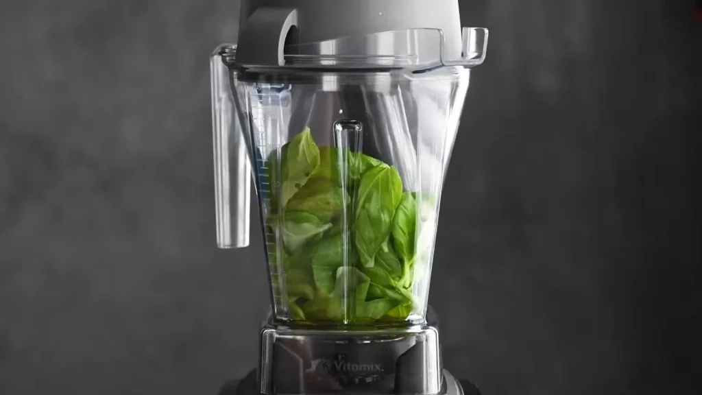 Raos Homemade Basil Pesto 5 Blend the Ingredients