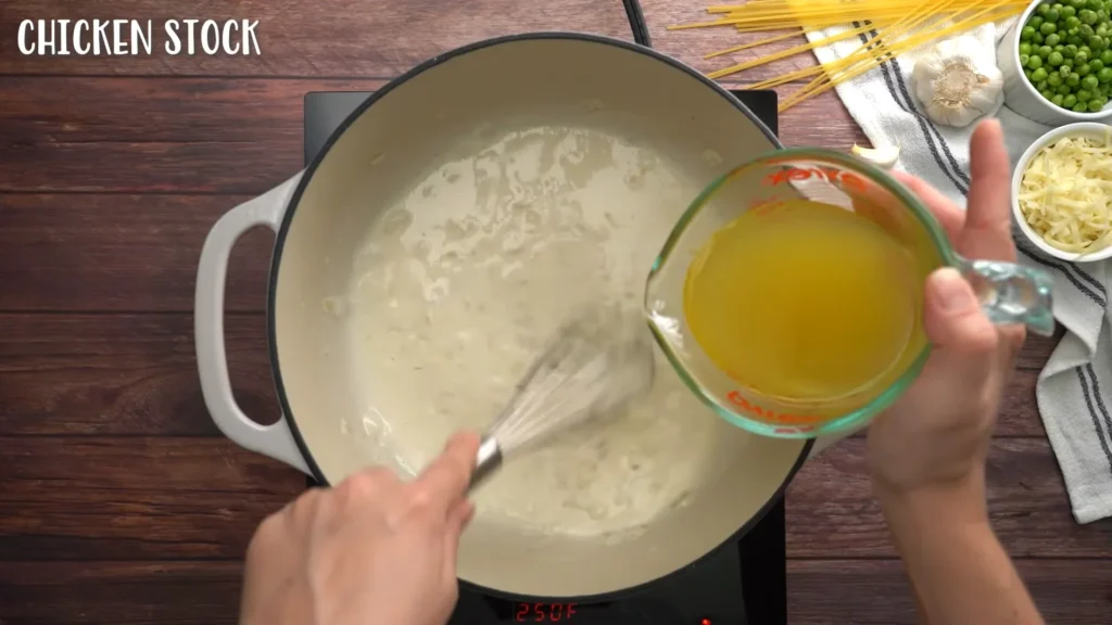 Chicken tetrazzini 12 Make the Sauce