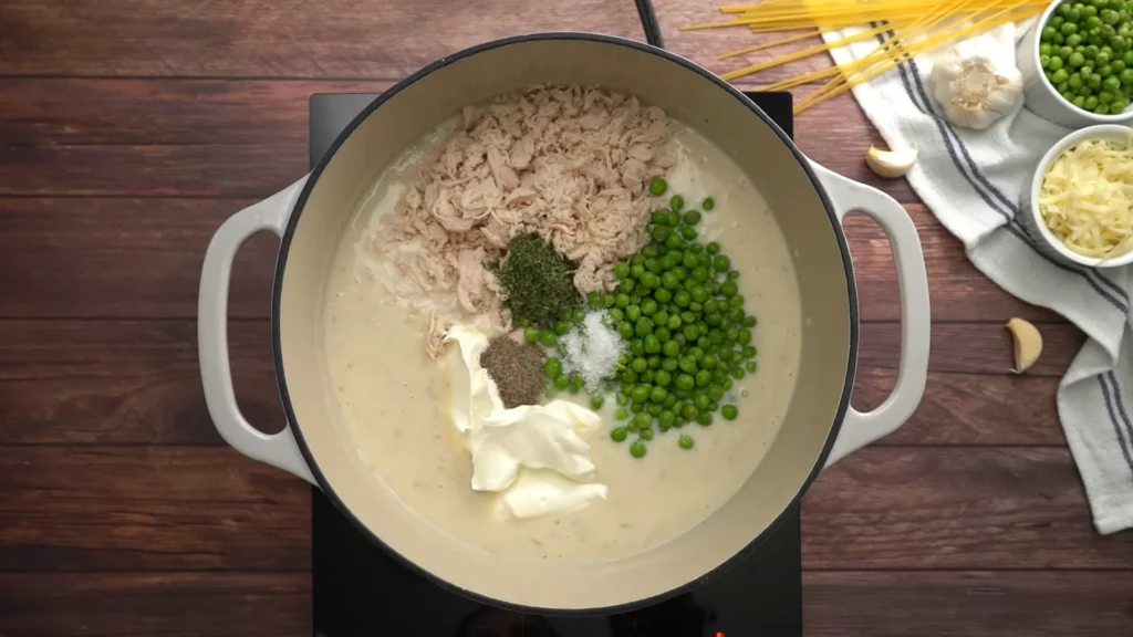 Chicken tetrazzini 14 Make the Sauce