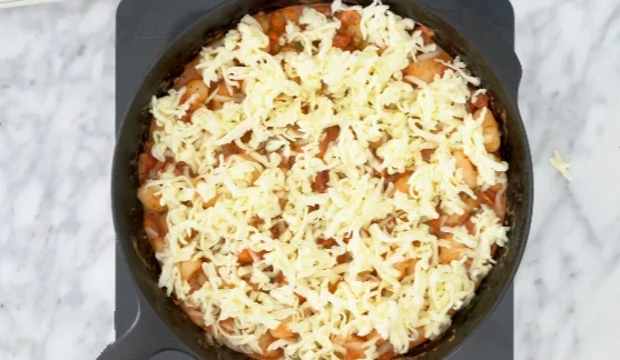 Baked Gnocchi 12 Cheese Topping