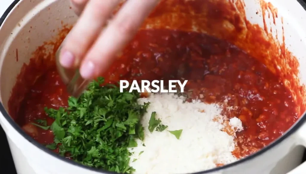 Pasta Bake with Sausage 7 Prepare the Sauce