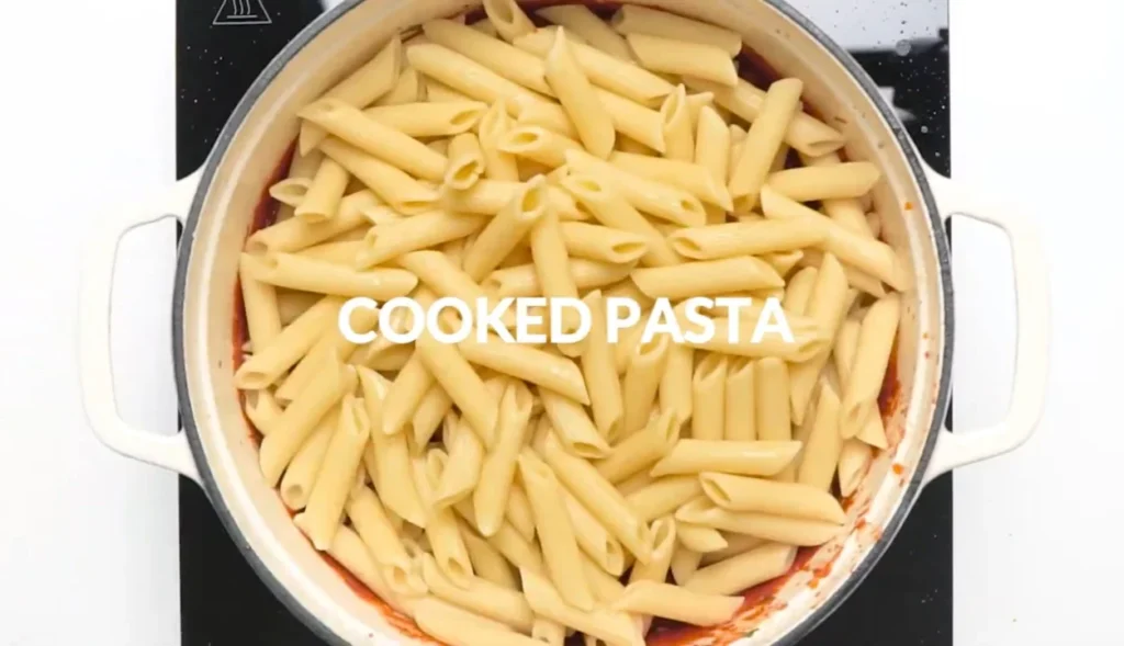 Pasta Bake with Sausage 10 Combine Pasta and Sauce
