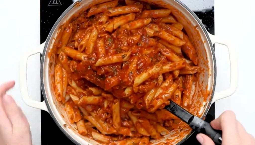 Baked Ziti 8 Assemble the Baked Ziti