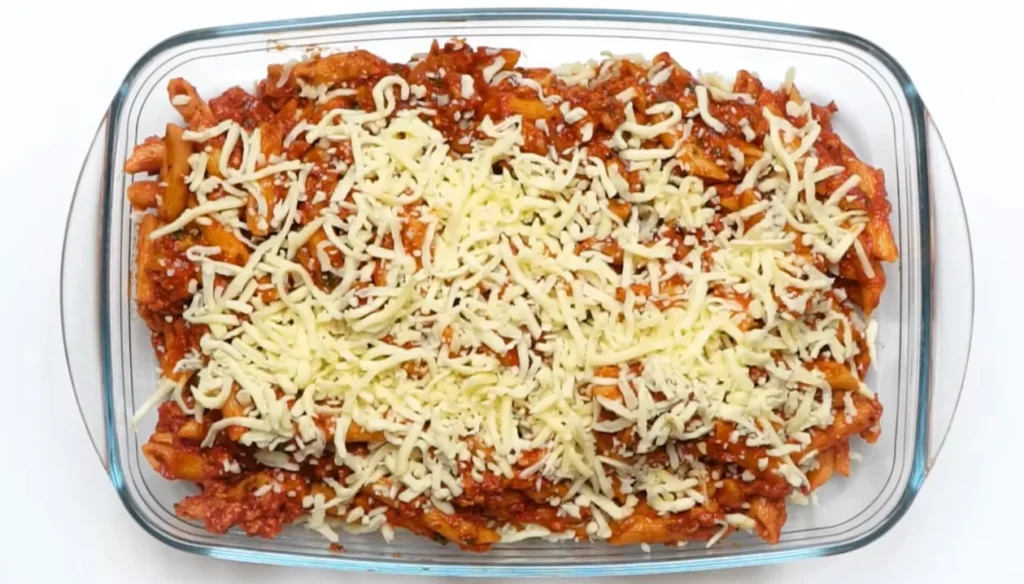 Baked Ziti 10 Assemble the Baked Ziti