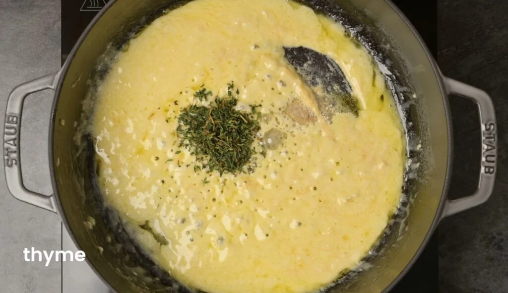 Brie Mac and Cheese 8 Make the Cheese Sauce