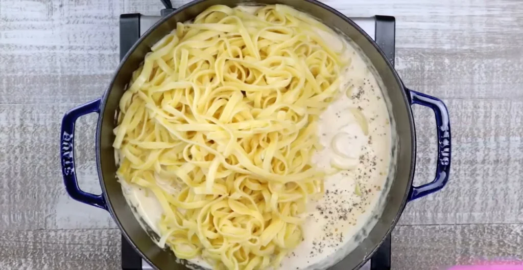 Shrimp Pesto Pasta 10 Combine and Toss