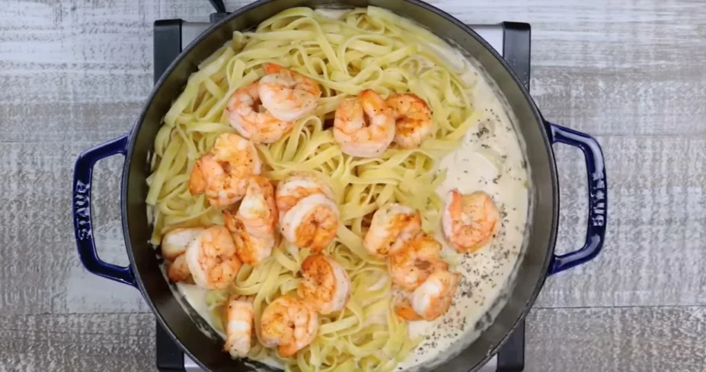 Blackened Shrimp Alfredo 16 Toss with Pasta