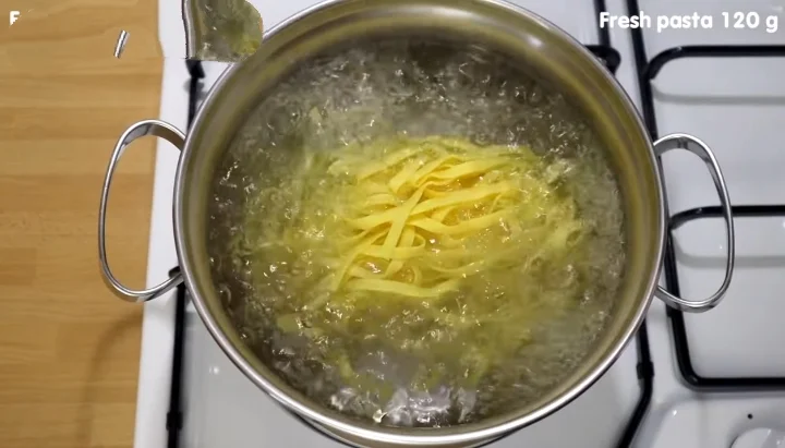 Zucchini pasta 5 Cook the Pasta