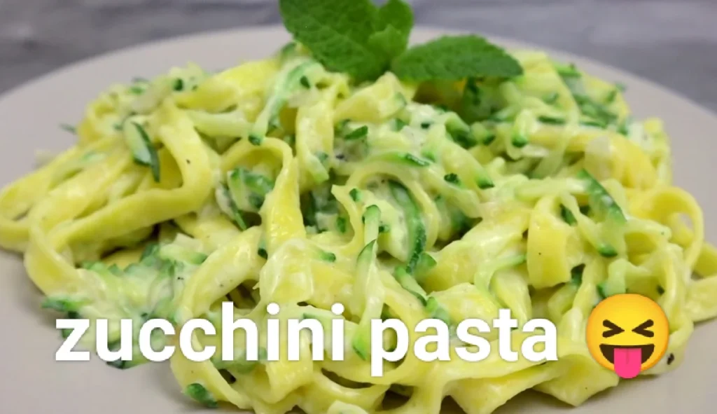 Zucchini pasta