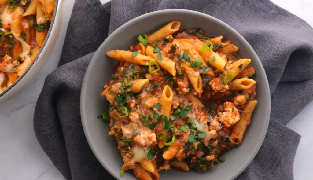 Ground turkey pasta bake 2 Ground turkey pasta bake