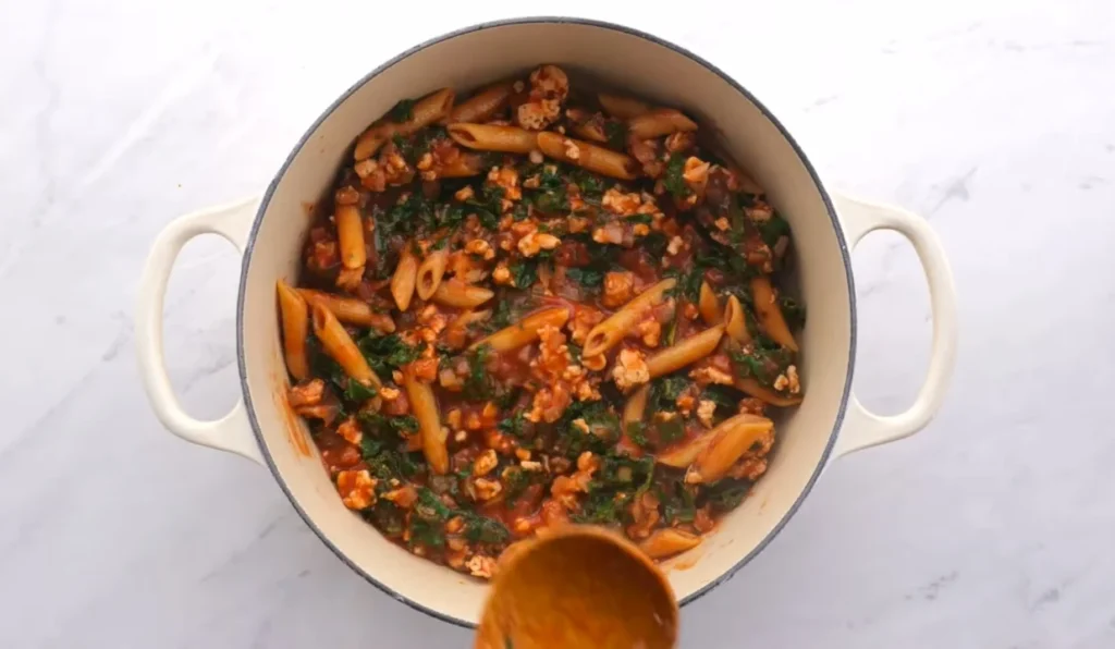 Ground turkey pasta bake 11 Layer and Bake