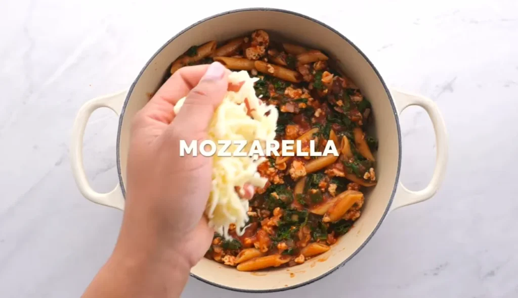 Ground turkey pasta bake 12 Layer and Bake