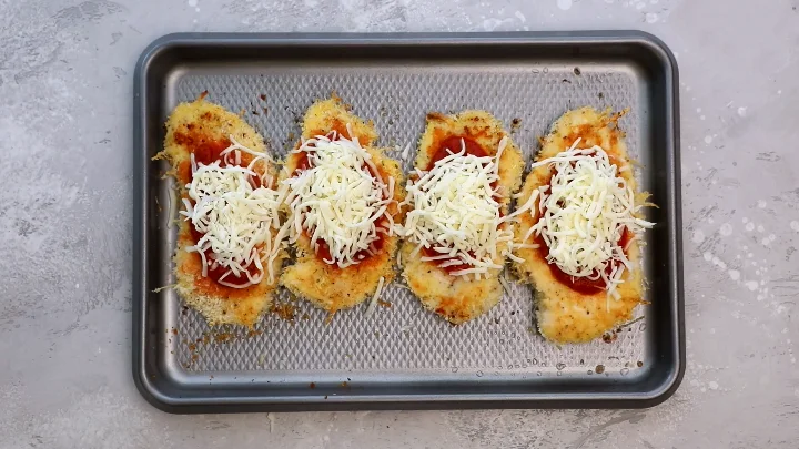 Oven Baked Chicken Parmesan 12 Broil Until Golden