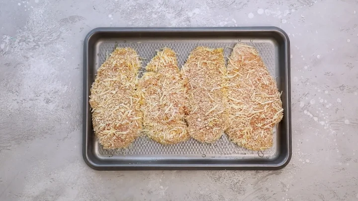 Oven Baked Chicken Parmesan 8 Bake the Chicken