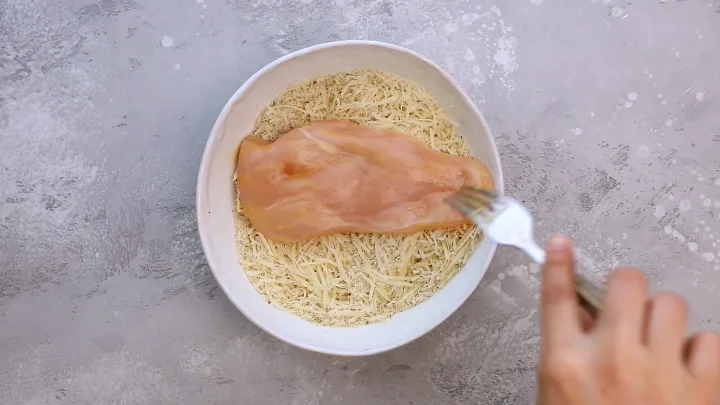 Oven Baked Chicken Parmesan 5 Bread the Chicken