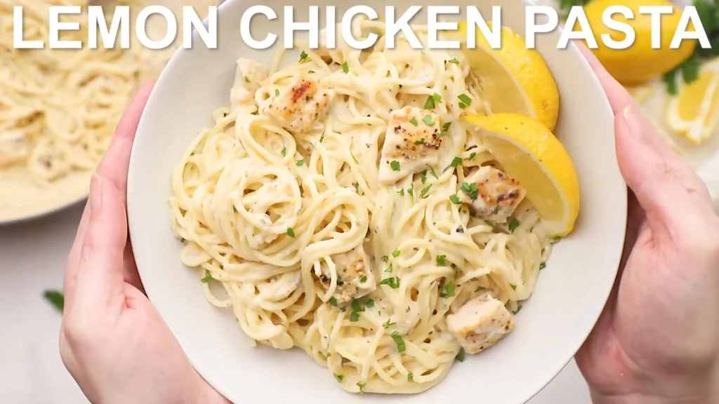 lemon chicken Pasta