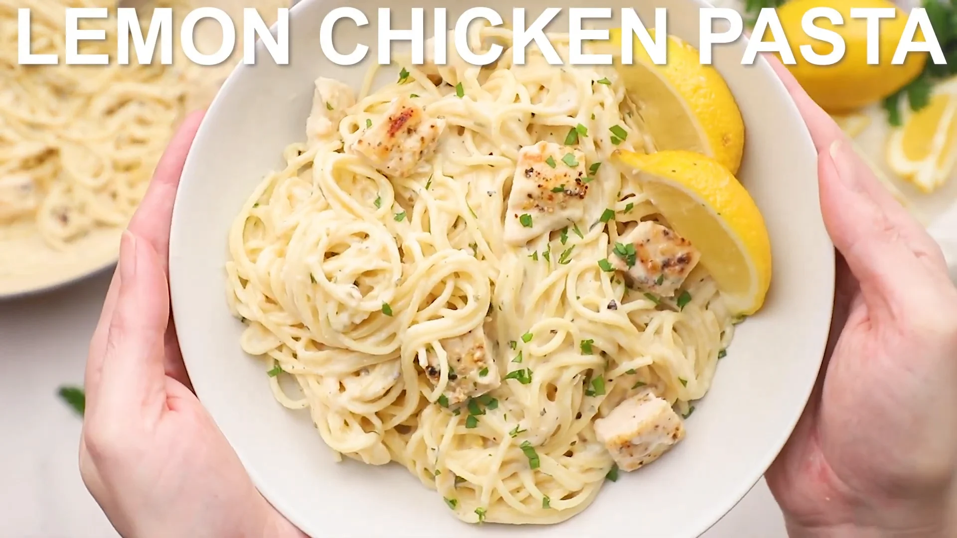 lemon chicken Pasta