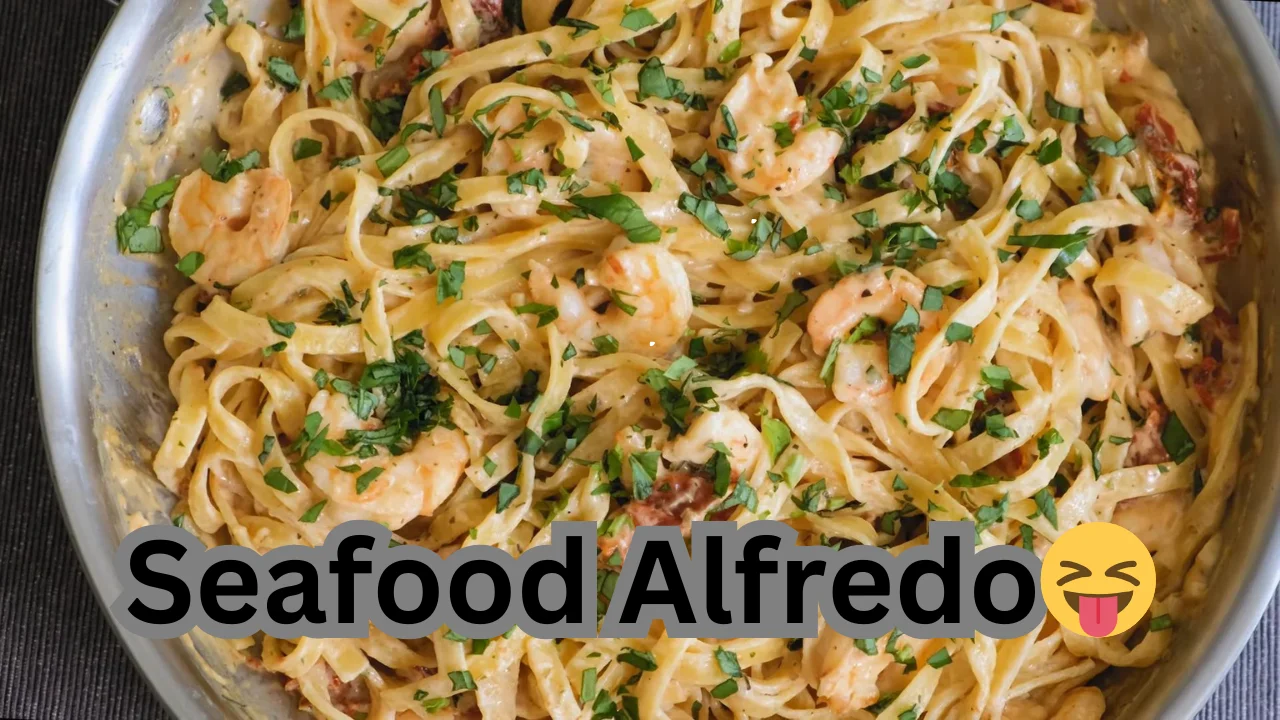 Seafood Alfredo