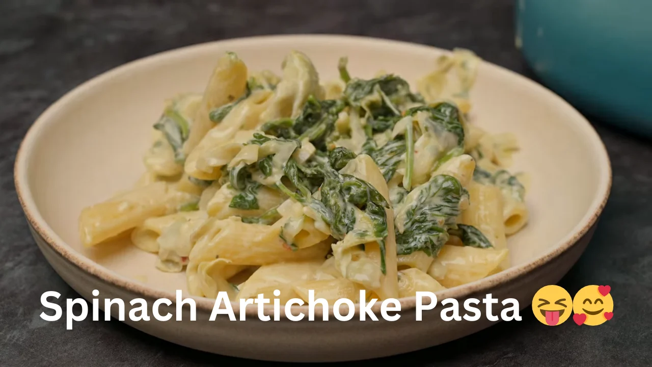 Spinach Artichoke Pasta